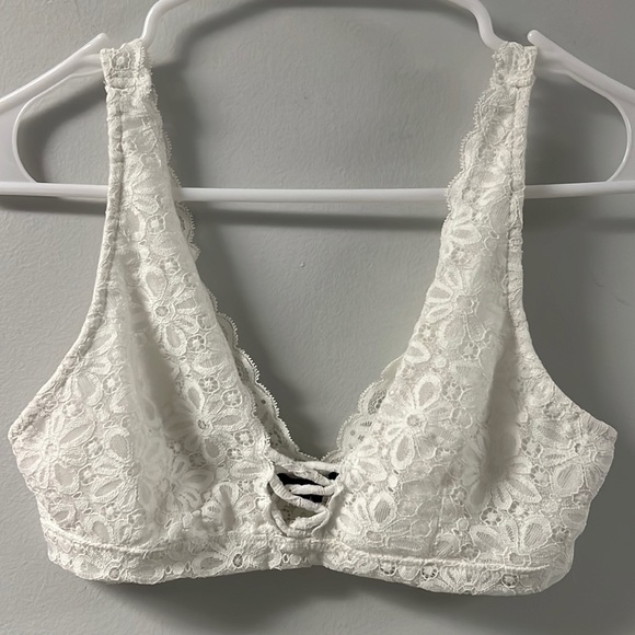 Ambiance Other - White Lace Bralette